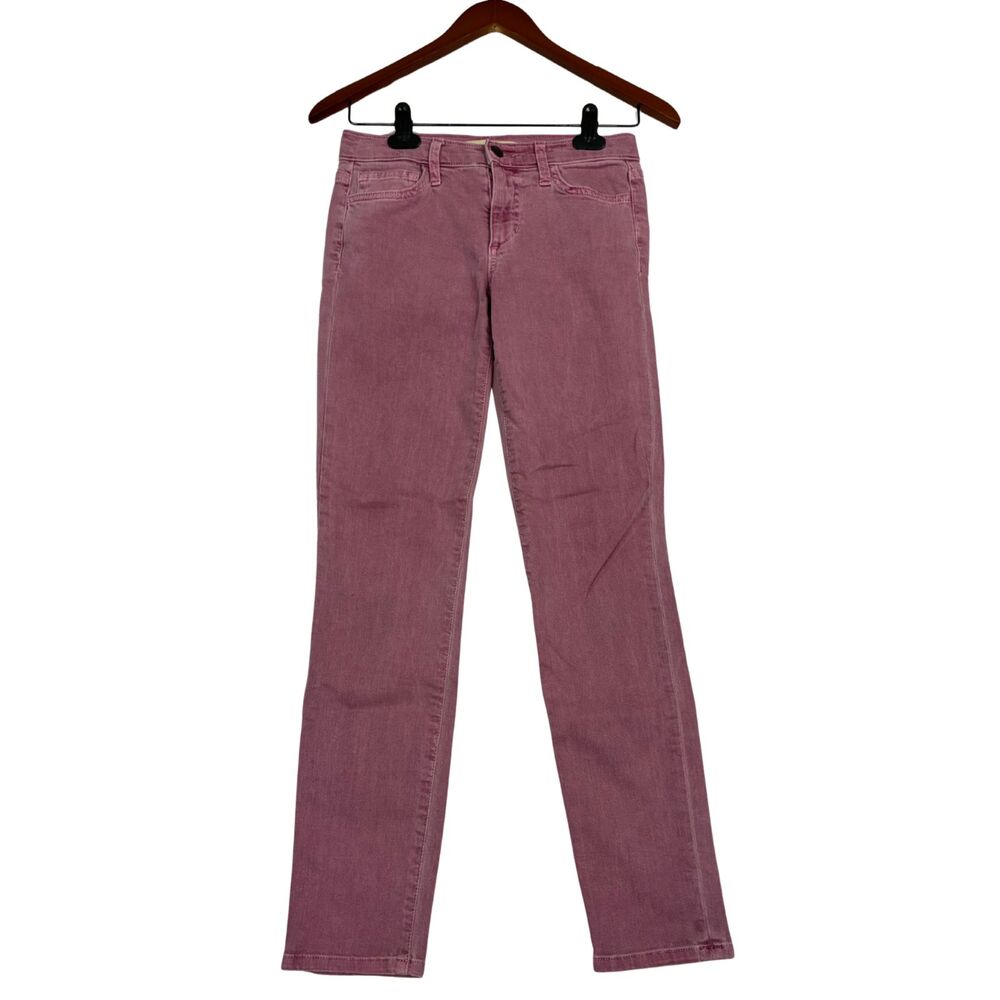 JOE'S Jeans Women's W26 Pink Straight Ankle Stretch Denim Jeans Made in USA